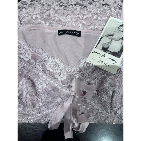 Ann Ferriday VTG Lace Sweetheart Fairy Top S - Picture 4 of 4